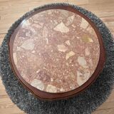 Antique carved wooden gueridon