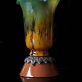 Multicoloured glass paste lamp