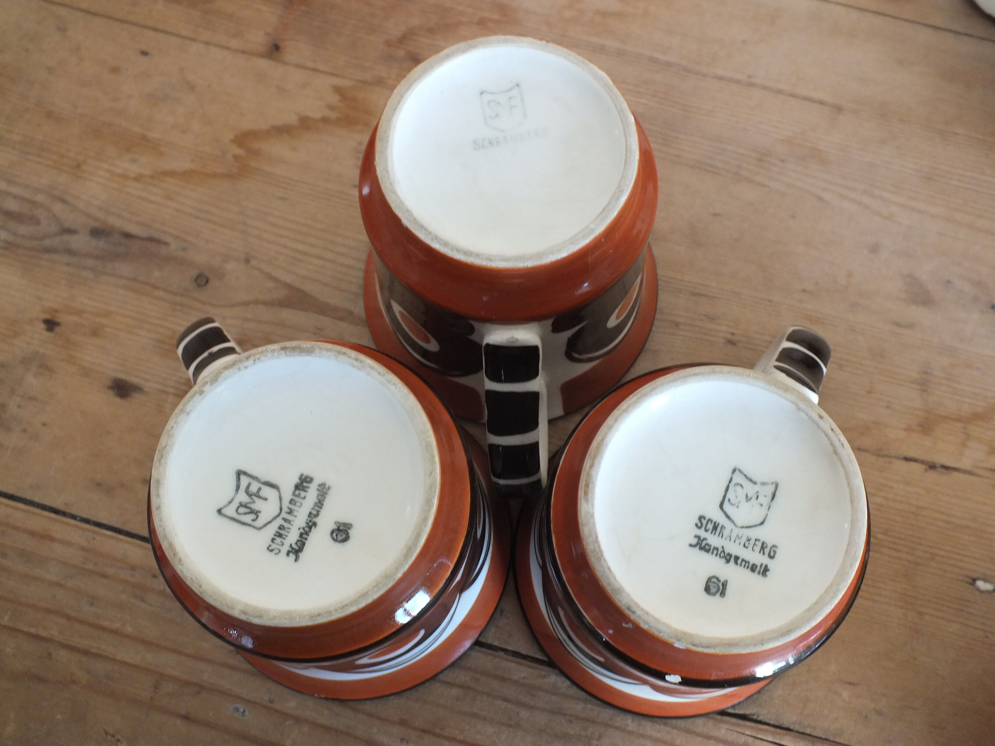 Vintage coffee service Space Age 1970 SMF Schramberg Sambesi