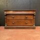 Large English commode in mahogany - Early 20th century