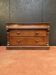 Large commode anglaise en acajou - Début XXe siècle