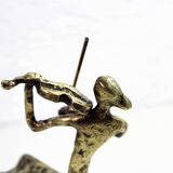 Modernist bronze sculpture