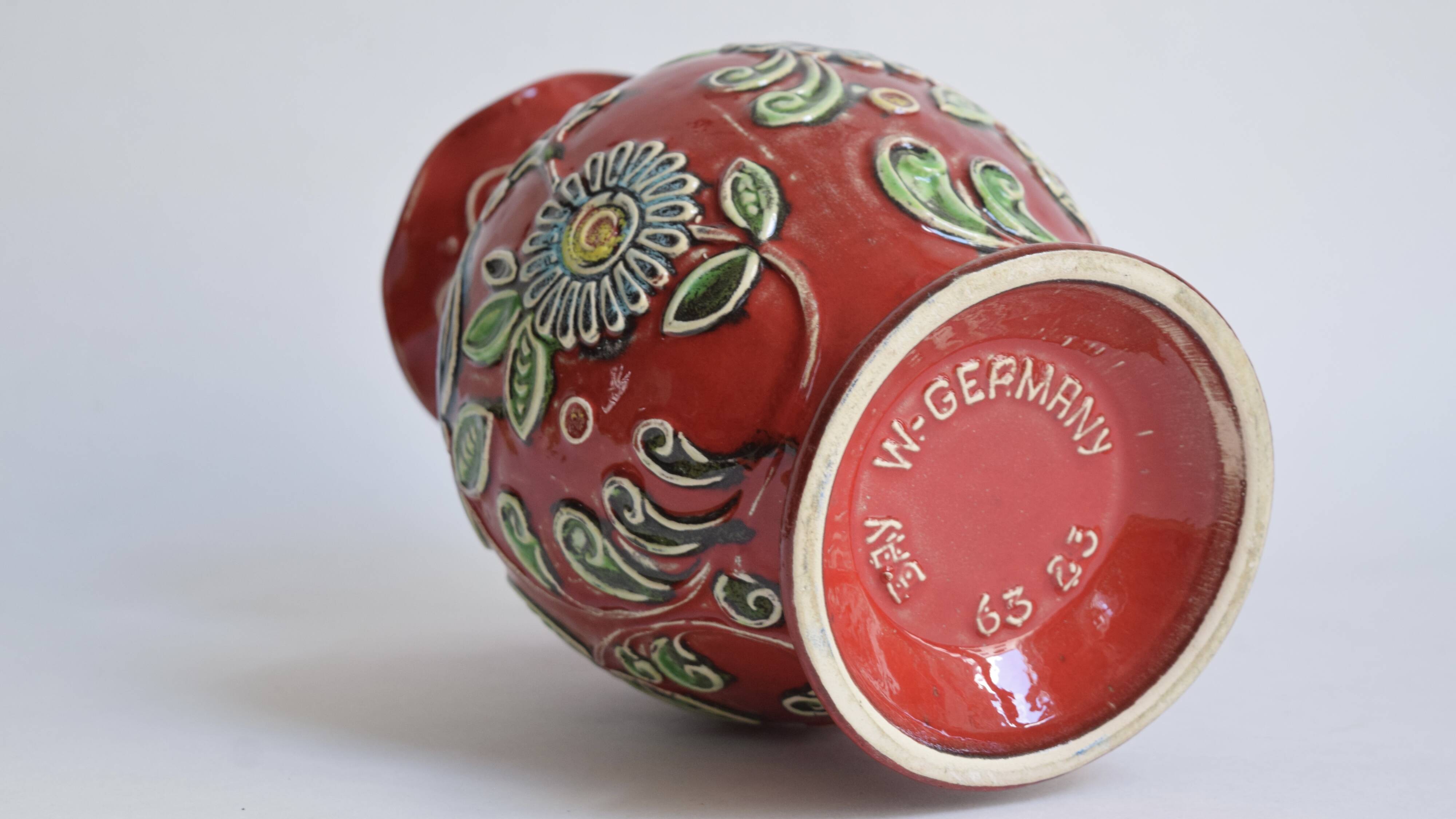 Antique Bay Keramik West Germany ceramic vase.