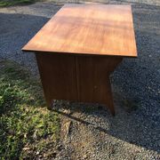 Vintage double workshop desk