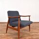 Mid-Century Polish Lounge Chair by Juliusz Kędziorek, 1960s.