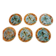 Sarreguemines plates from the end of the 19th century