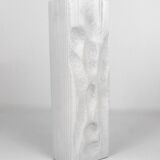 Faceted sparkling crystal glass vase by Claus Josef Riedel, Austria, 1970s.