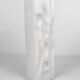 Faceted sparkling crystal glass vase by Claus Josef Riedel, Austria, 1970s.