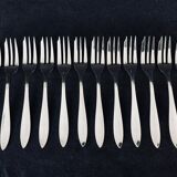Christofle 12 art deco forks