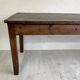 Large 19th century farm table