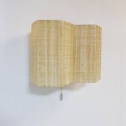 Molecular Double Light Honeycomb Flush Mounts in Fiberglass, 1950s, Set of 2