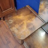 Dressing table large mirror free form vintage 1950