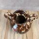 Small antique vase in glazed ceramic – handles –