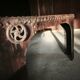 Riveted industrial table