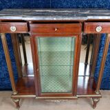 Parisian Louis XVI mahogany display case circa 1800