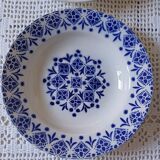 Set of 6 St Amand opaque porcelain soup plates