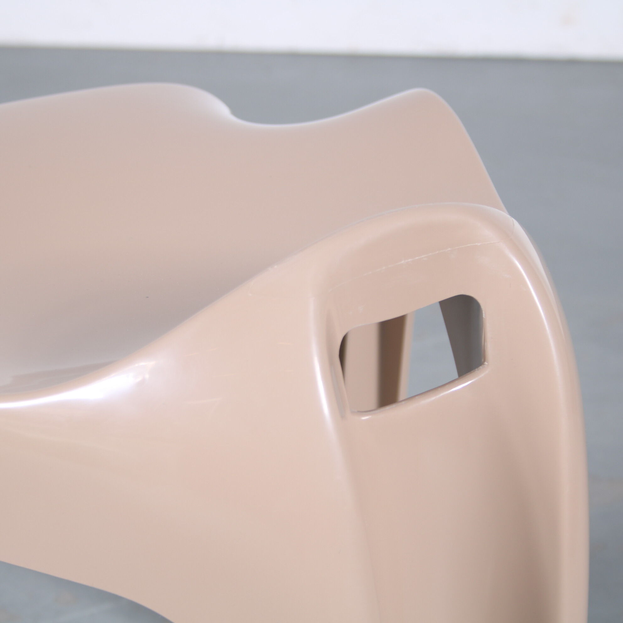 2000s Mocca “Casalino” stool by Alexander Begge for Casala, Germany