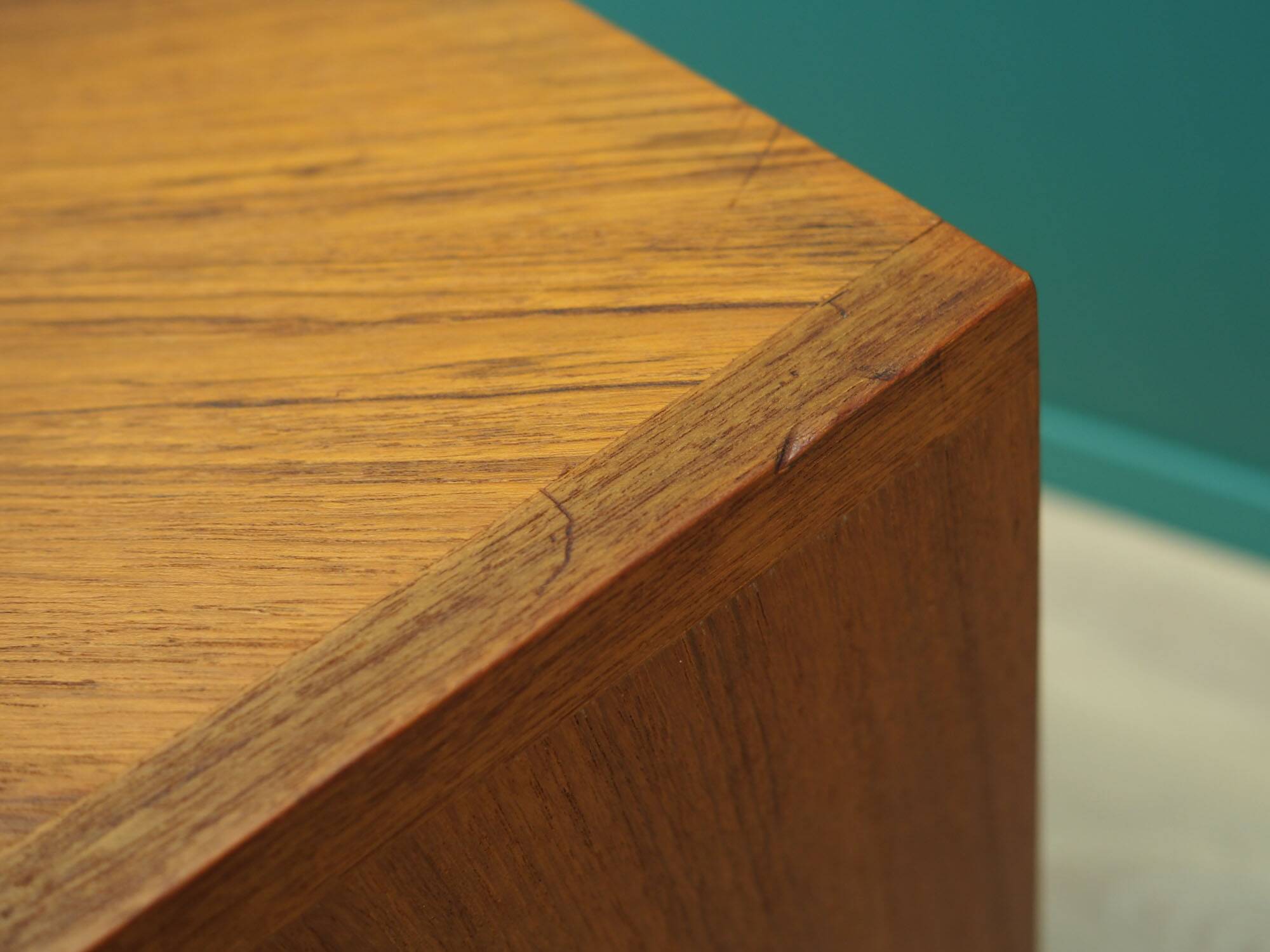 Teak cabinet, Danish design, 1970s, production: Denmark