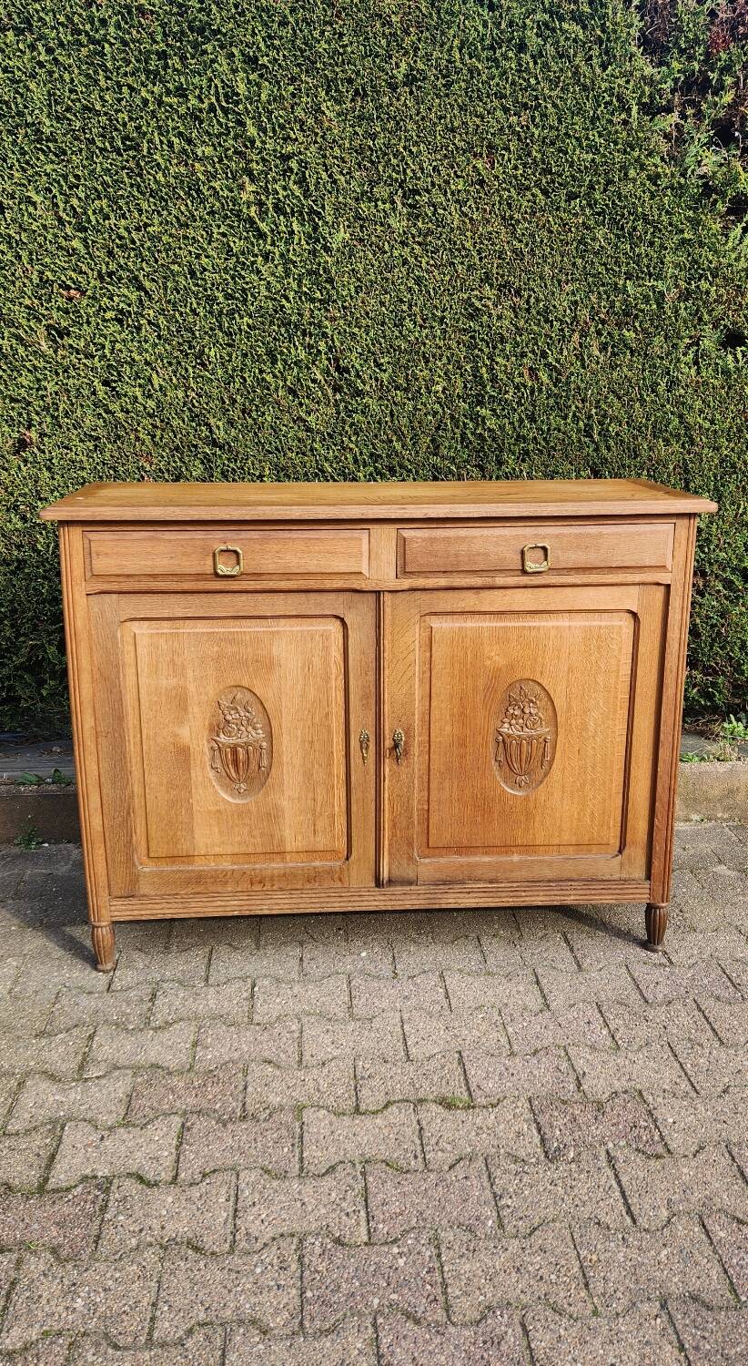Buffet art déco en chêne