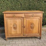 Art Deco oak sideboard