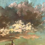 Tableau ancien marine