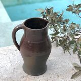 Semi-glazed sandstone pitcher