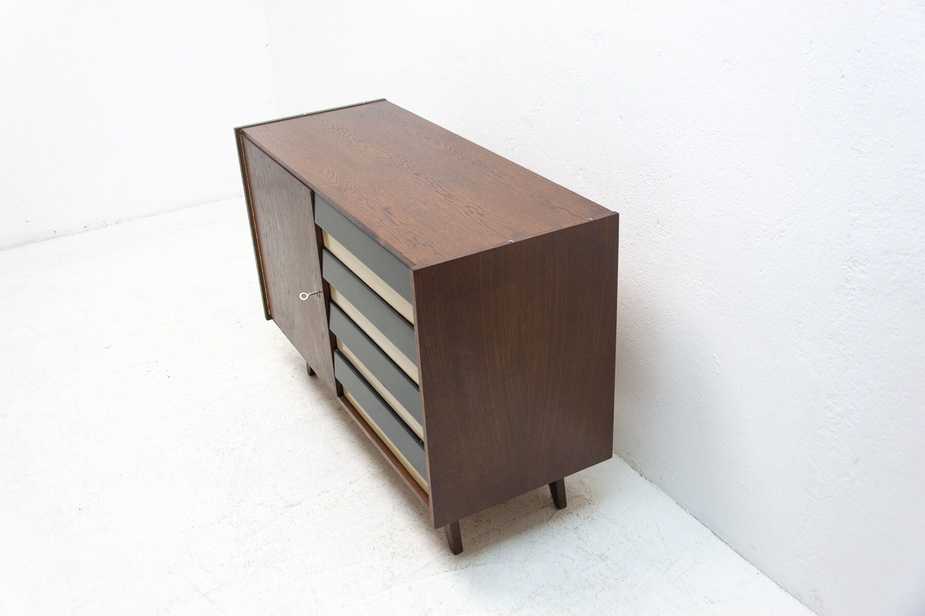 Mid century chest of drawers U-458 by Jiri Jiroutek, Czechoslovakia, 1960´s