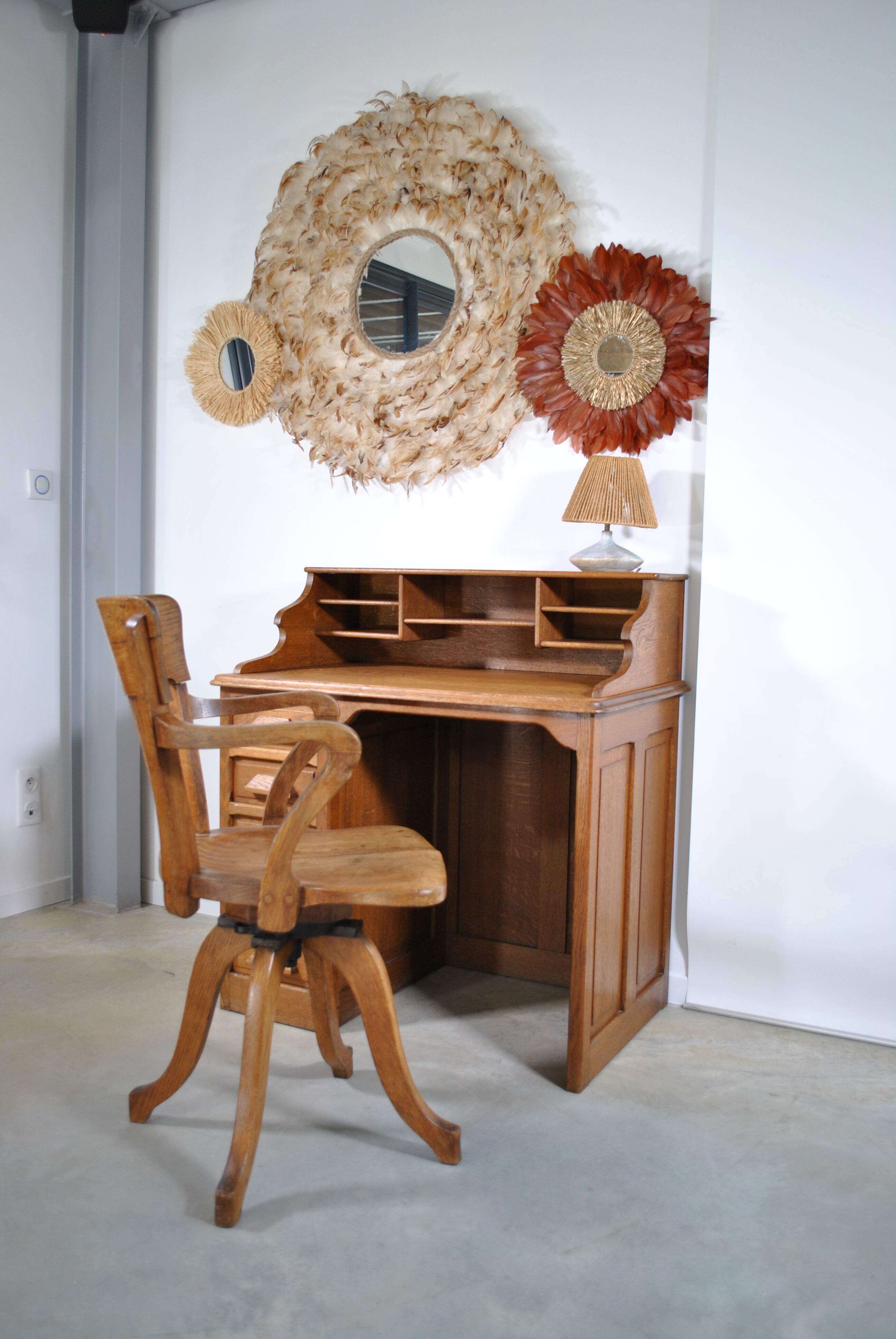 Oak office circa 1950