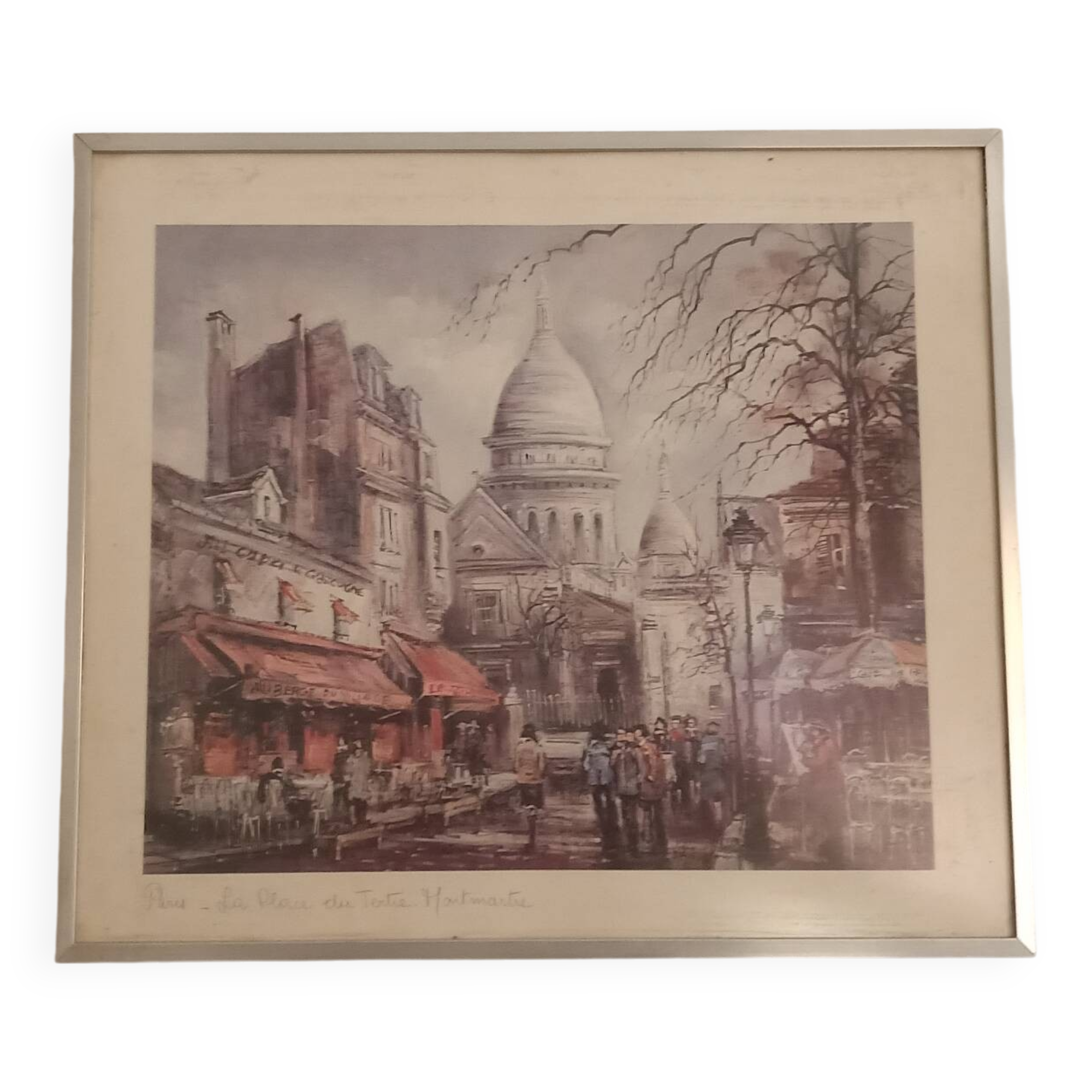 Paris decorative painting Place des Tertres Montmartre