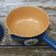 Vintage Marmite or earthenware soup tureen from Alsace.