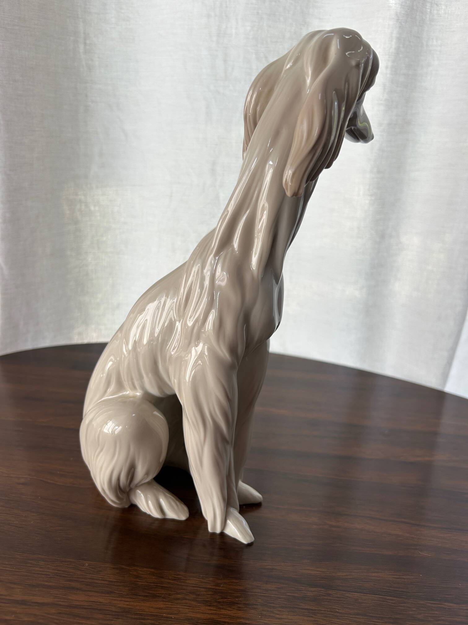 Ceramic greyhound by Juan Huerta