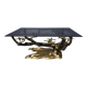 Bronze bonsai coffee table by Willy Daro, 1970s