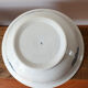 Salad bowl faience blue decoration