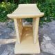 Pair of Africanist art deco stools