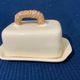 Vintage Louis style ceramic butter maker brand Tohu Bohu