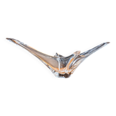 Monumental Daum French crystal bowl / centerpiece 79cm
