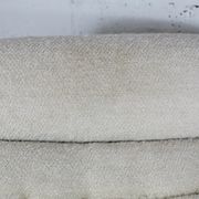 Chair "Space Age" in unbleached wool, France, circa 1970