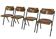 Set Of Four Compass Chairs 1960 Dutch Design School Chairs