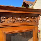 Renaissance Style Walnut Bookcase or Display Cabinet