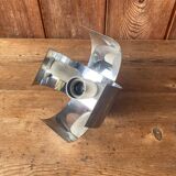 Applique space age chromé