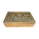 Carved wooden jewelry box