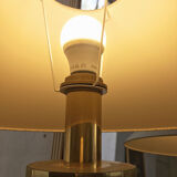 Lampe à facettes en laiton