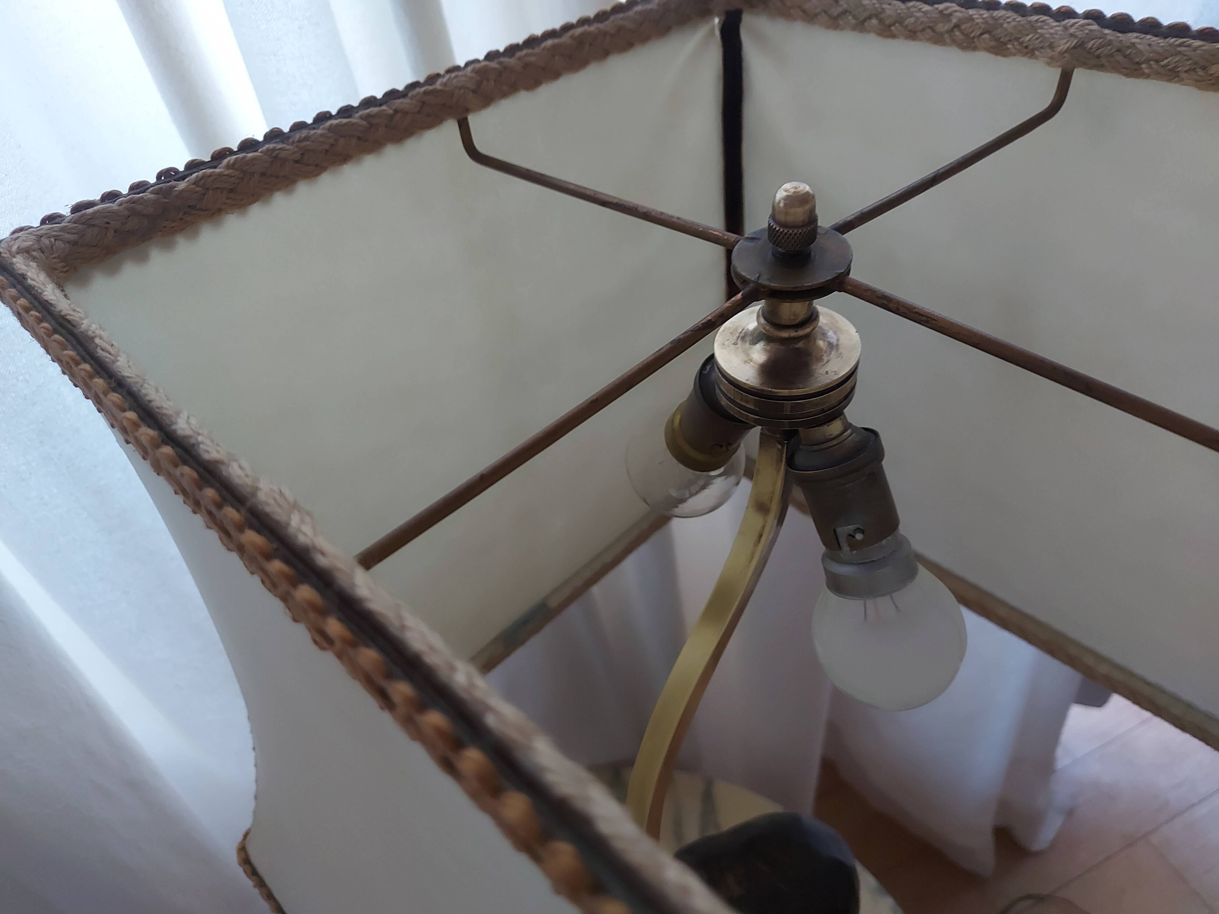 Vintage ethnic lamp of the 50's years