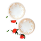 Assiettes semi creuses x2 Bruges
