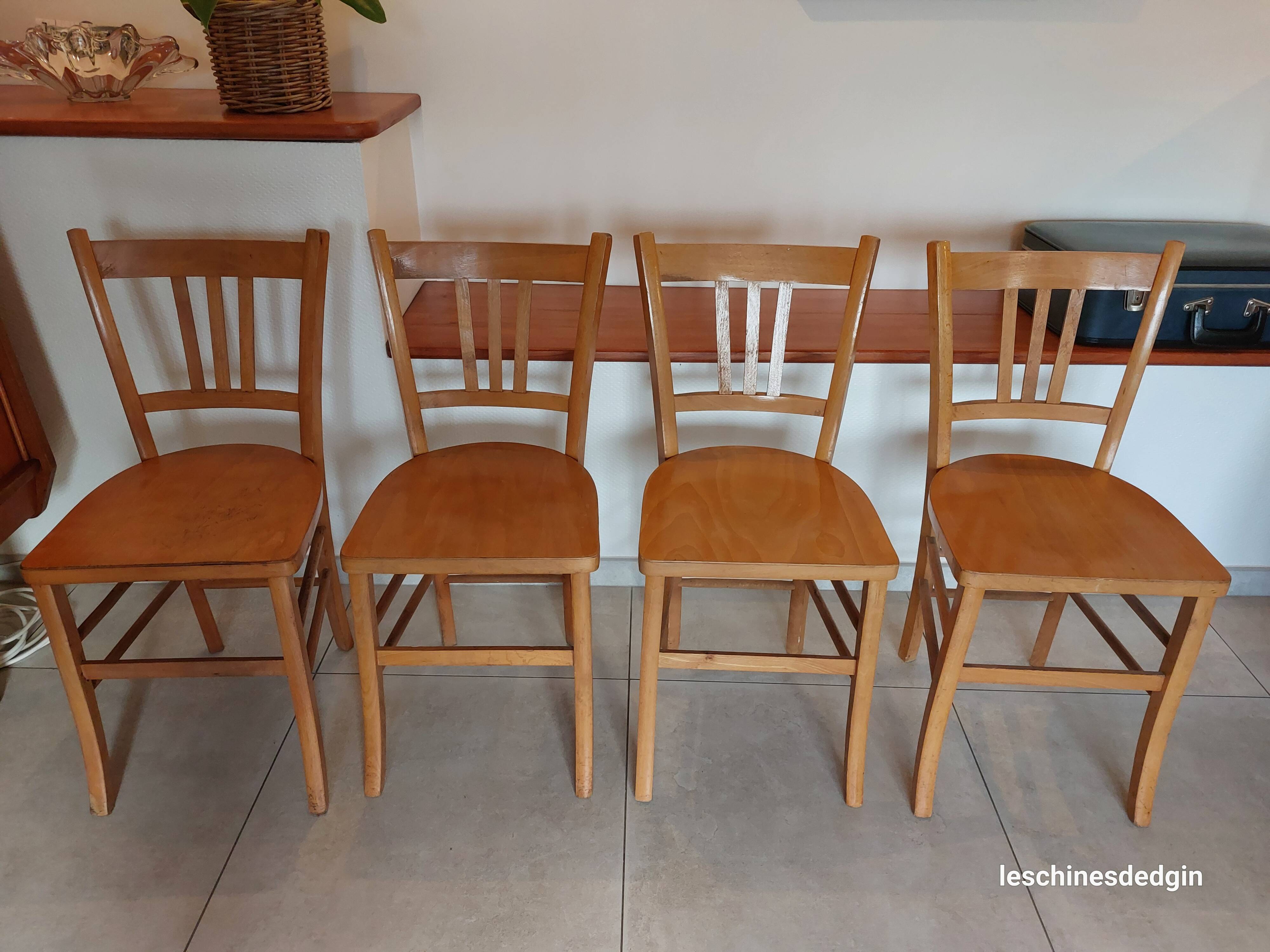 4 Luterma bistro chairs