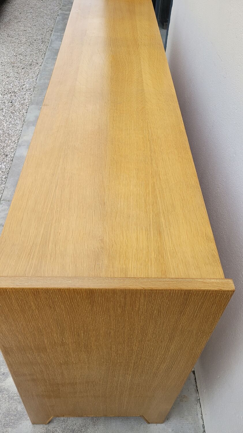 Vintage sideboard enfilade 1950 feet oak compass