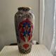 Antique Limoges porcelain vase – polychrome decoration and gilding – early