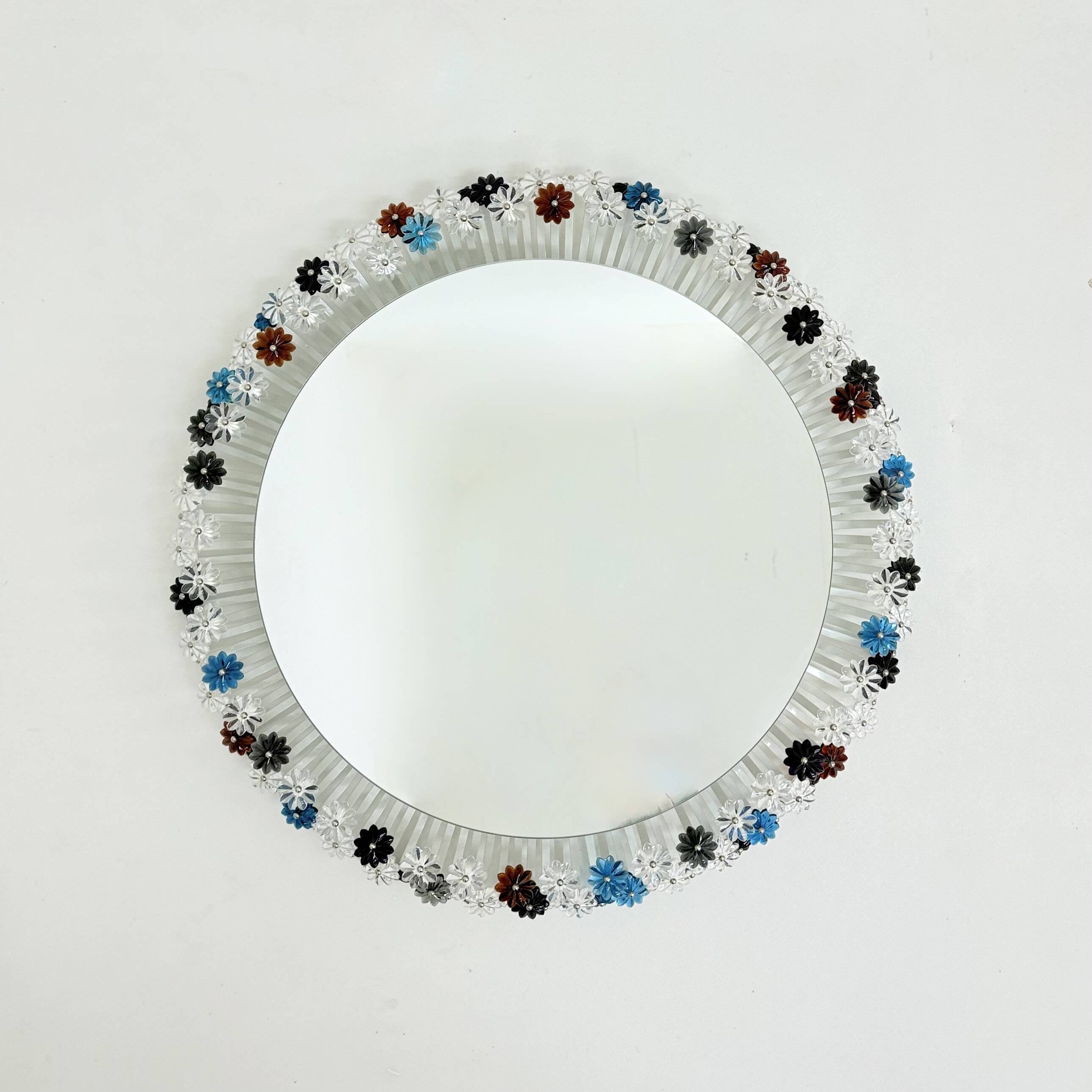 Vintage Back light Mirror by Emil Stejnar for Rupert Nikoll 1950s