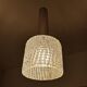 Lot de 3 suspensions vintage en verre de Murano