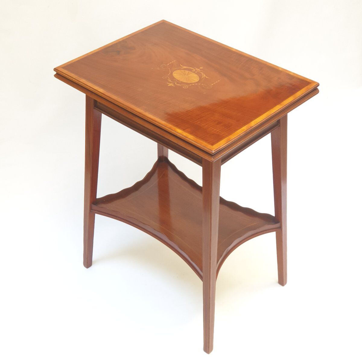 Game table in mahogany England late 19th century early 20th century
